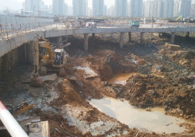 深圳市南山區(qū)鵬瑞中心項目Ⅰ期基坑及樁基礎工程設計施工一體化1