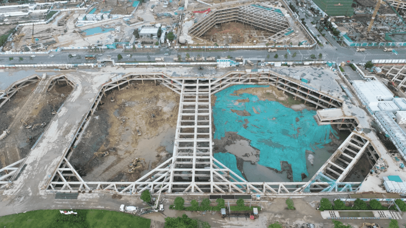 深圳灣文化廣場（含深圳創(chuàng)意設計館和深圳科技生活館）基坑支護